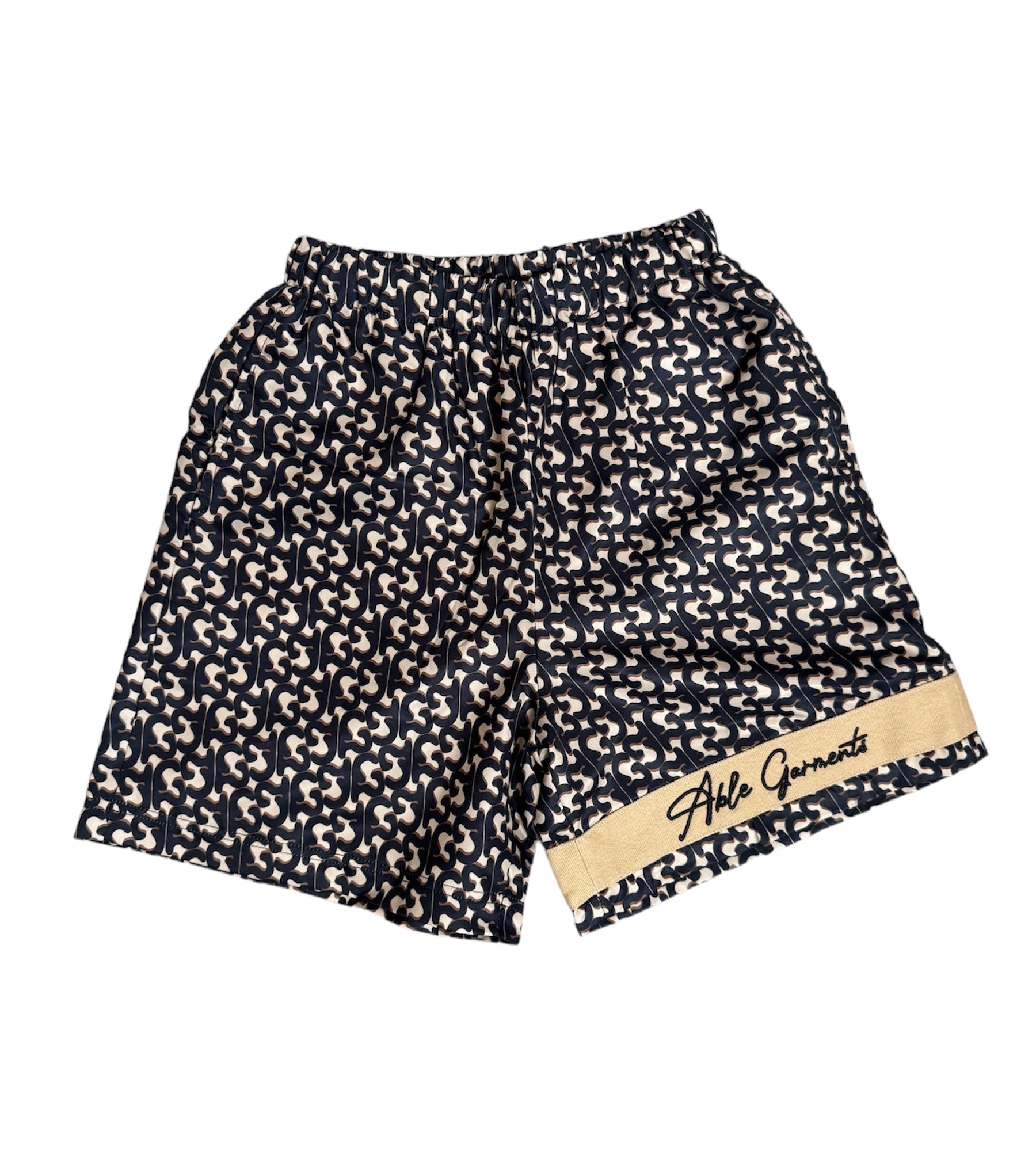 Monogram Nylon Shorts