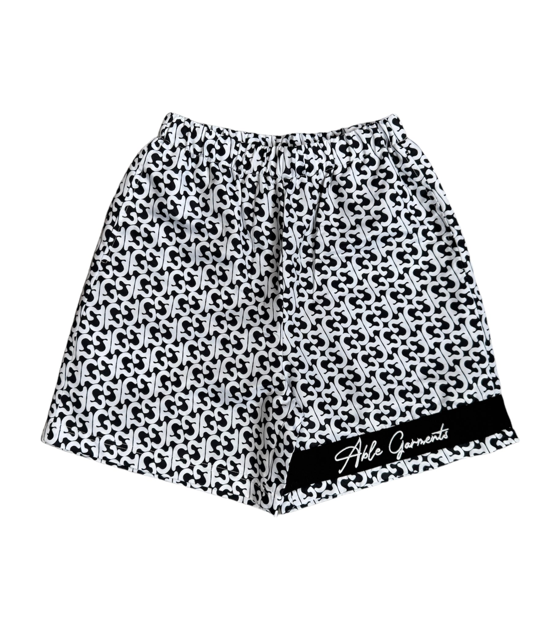 Monogram Nylon Shorts